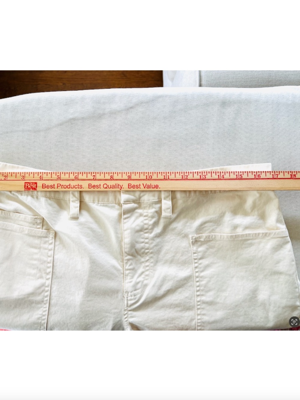 RUTI Slouchy Twill Barrel Pants in Ecru - 14 - Picture 11 of 14